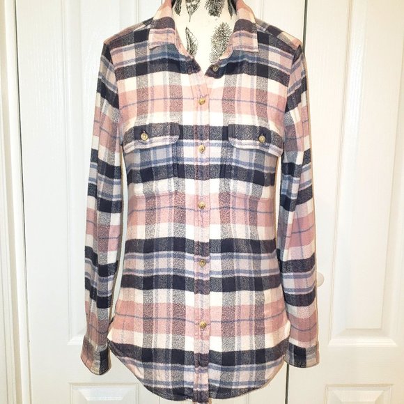 AMERICAN EAGLE Plaid flannel shirt - Picture 1 of 9